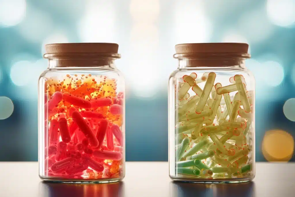 Différence entre probiotiques et prébiotiques