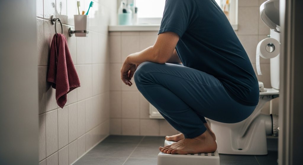 La position accroupie aux toilettes, un secret de santé méconnu
